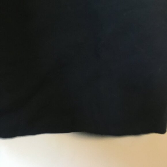 Kaffe Dark Dark Navy Blue Stretchy Pull-on Jersey Penny Skirt - XL - Picture 6 of 13